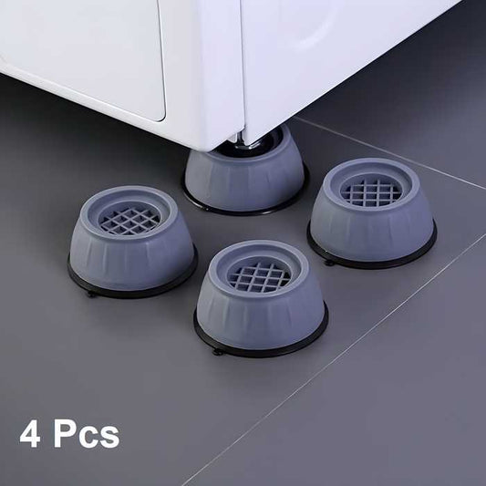 No-Noise Anti-Vibration Pads for Washing Machine – 4 Pcs Set